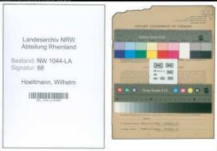 Entnazifizierung Wilhelm Hoeltmann , geb. 02.02.1910 (Vorarbeiter)
