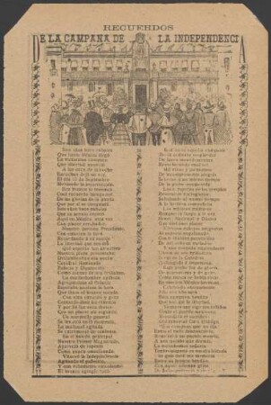 Recuerdos de la campana de la independencia