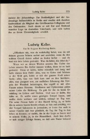 Ludwig Keller.