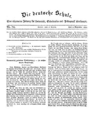 Vermeintlich gepriesene Volksbildung ; - sie verhindernde Verhältnisse : (Fortsetzung)