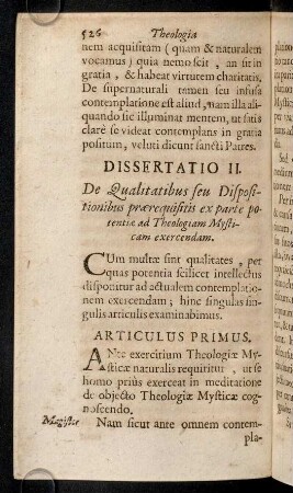 526-535, Dissertatio II