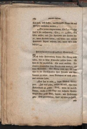 Fünfunddreißigstes Capitel