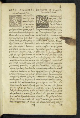 Theōn Dialogoi. = Deorum Dialogi Promethei & Iovis.