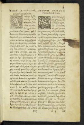 Theōn Dialogoi. = Deorum Dialogi Promethei & Iovis.