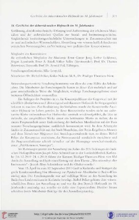 18. Geschichte der südwestdeutschen Hofmusik im 18. Jahrhundert