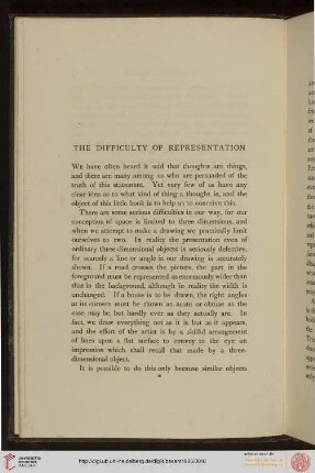 The difficulty of representation