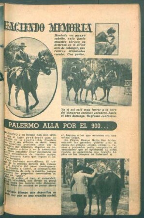 Haciendo memoria: Palermo allá por el 900 ...
