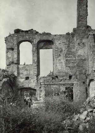 Dresden-Neustadt, Kasernenstraße 7, Ruine eines Wohnhauses