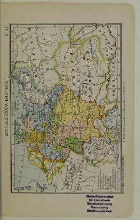 Mitteleuropa 1815-1866