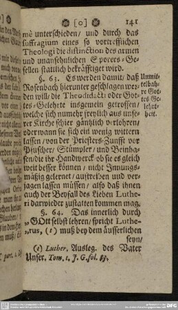 §. 63. - 65. Unmittelbahre Gottes-Gelehrtheit