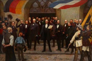 Die Proklamation der Provisorischen Regierung
