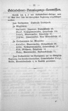 Gebäudesteuer-Veranlagungs-Kommission