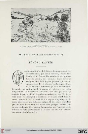 4. Pér. 3.1910: Edmond Kayser : peintres-graveurs contemporains