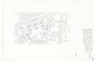Wohnen und Gewerbe am Kurfürstendamm, Berlin-Charlottenburg (Diplomarbeit bei Kurt Dübbers): Lageplan 1:500