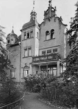 Villa : Dresden-Loschwitz, Schillerstraße 17. Villa (2. H. 19. Jh.)