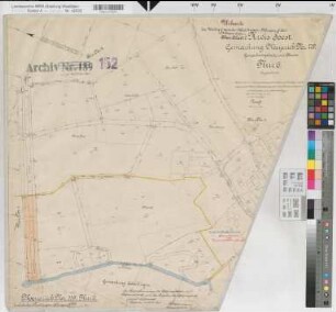 Scheidingen (Welver), Illingen (Welver), Umlegung Scheidingen-Illingen, Urkarte Meyerich Flur 6