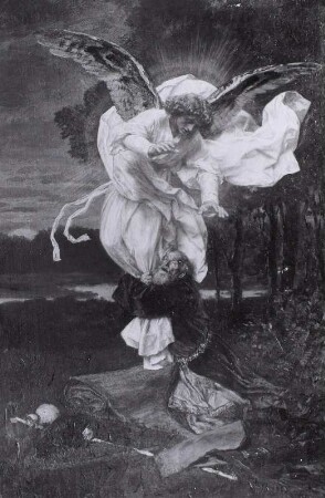 Jakob ringt mit dem Engel
