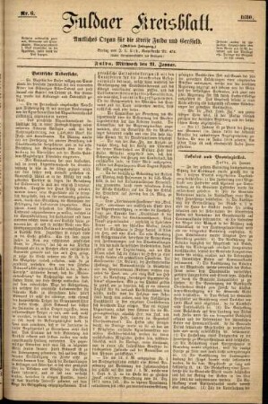Ausgabe vom Mittwoch, den 21. Januar 1880.