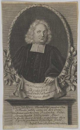 Bildnis des Christianus Gotthülf Blumberg