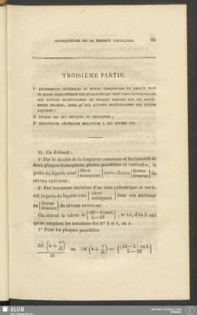 Troisième partie