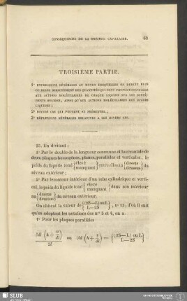 Troisième partie