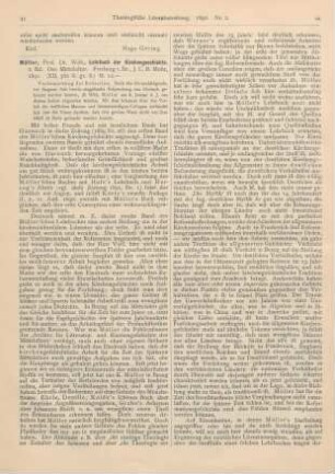 43-46 [Rezension] Möller, Wilh., Lehrbuch der Kirchengeschichte. 2. Bd. Das Mittelalter