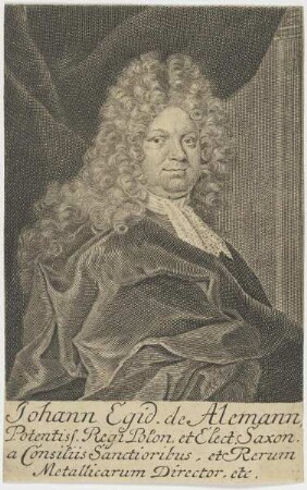 Bildnis des Johann Egidius de Alemann