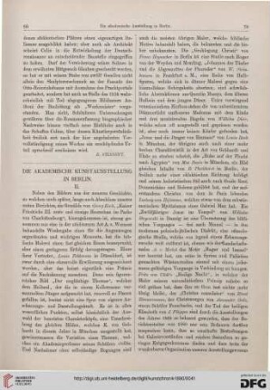 Die akademische Kunstausstellung in Berlin, [2]