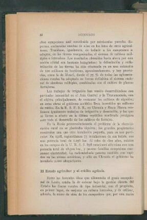 El estado agricultor y el crédito agrícola