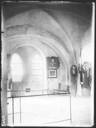 Kloster Lehnin, Abtshaus (Königshaus), Heimatmuseum der Zauche um 1925, Obergeschoß