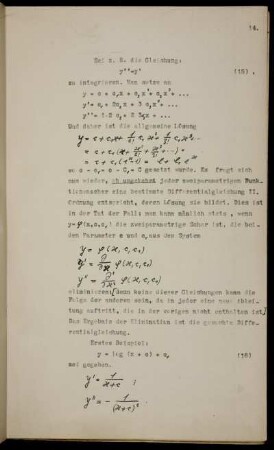 Umkehrung des Existenzbeweises