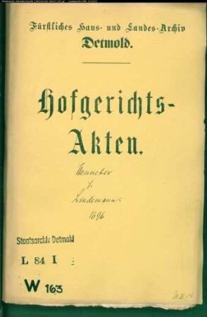 Wenneber, Johann Friedrich gegen Joh. Bernd Lindemann - Näherrecht