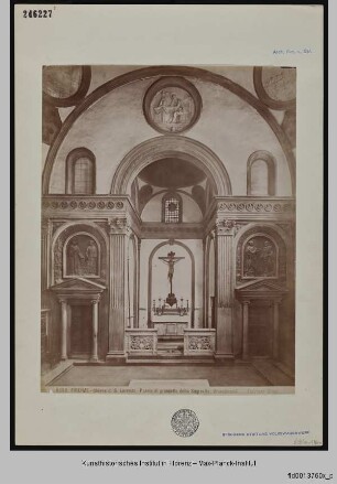 San Lorenzo, Alte Sakristei, Florenz