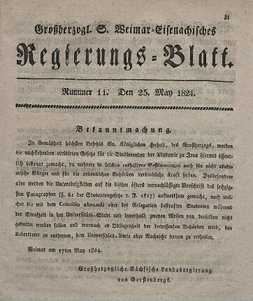 Nr. 11 : 25. May 1824