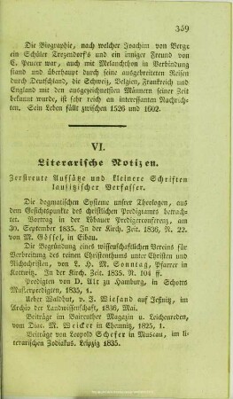 Literarische Notizen