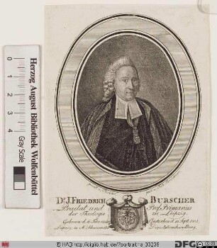 Bildnis Johann Friedrich Burscher