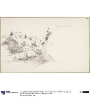Stadtansicht Sidi Bou Saïd, Tunesien