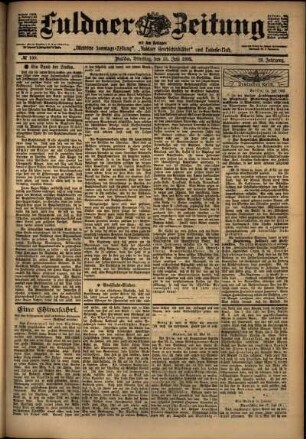 Ausgabe vom Dienstag, den 15. Juli 1902.