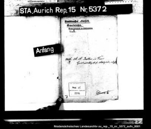 Hausierkonzessionen für Einwohner aus Leer: M.A. Ballin, Seife und Wichse