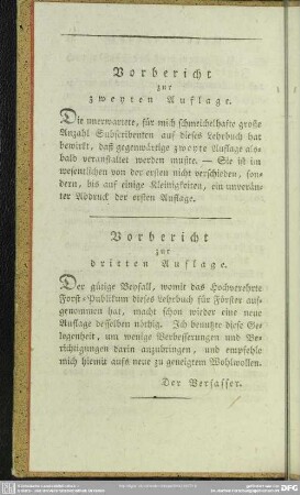 Vorbericht zur dritten Auflage