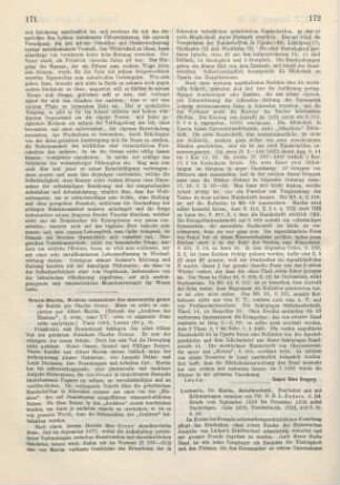 172-173 [Rezension] Luther, Martin, Dr. Martin Luther's Briefwechsel