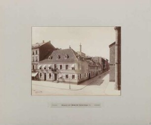 Brauerei Hoepfner mit Wirtschaft in der Kaiserstraße in Karlsruhe