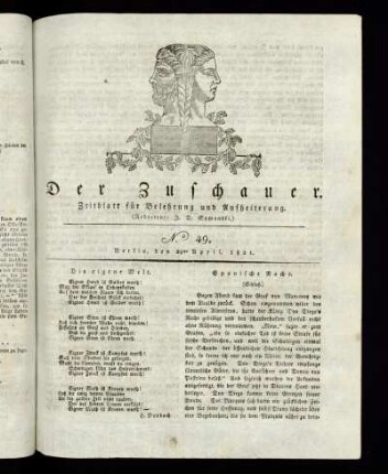 No. 49 - 24. April 1821