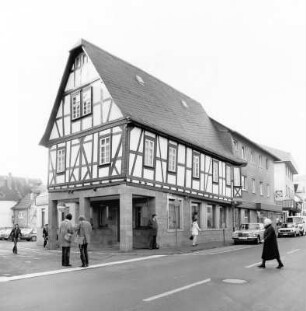 Fachwerkwohnhaus; Nidda, Neue Straße 2