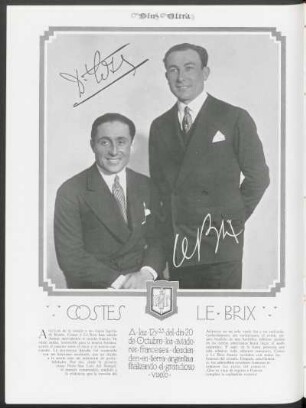 Costes, Le Brix