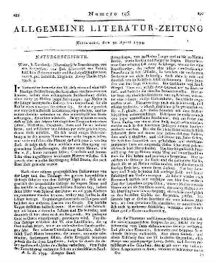 Fichtel, J. E. v.: Mineralogische Bemerkungen von den Karpathen. T. 1-2. Wien: Kurzbek. 1791