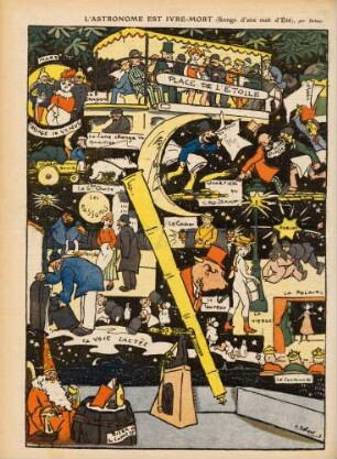 L'astronome est ivre-mort (Songe d'une nuit d'Été), par Delaw