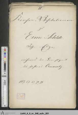 Eime: Visitationsakten