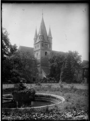 Schwaigern Evangelische Stadtkirche (ehemals Sankt Johannes Baptistkirche) Außenansicht