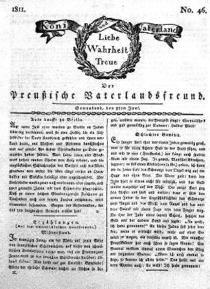 No. 46., vom 8ten Juni